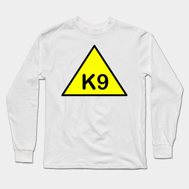 K9 Long Sleeve T-Shirt by mariauusivirtadesign